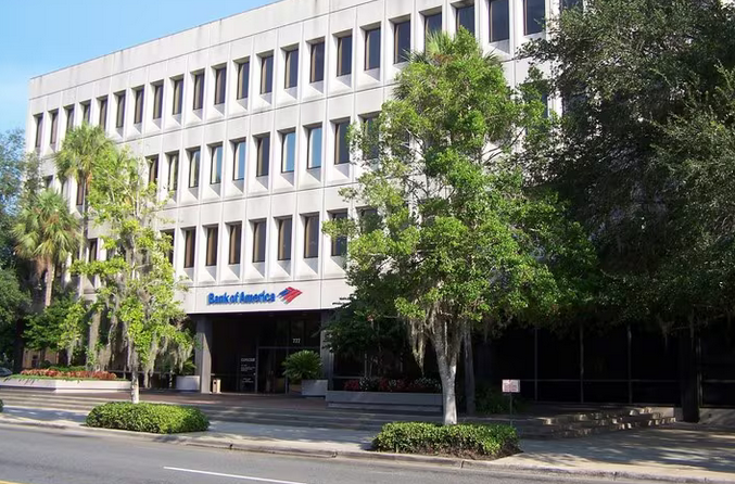 View of office building